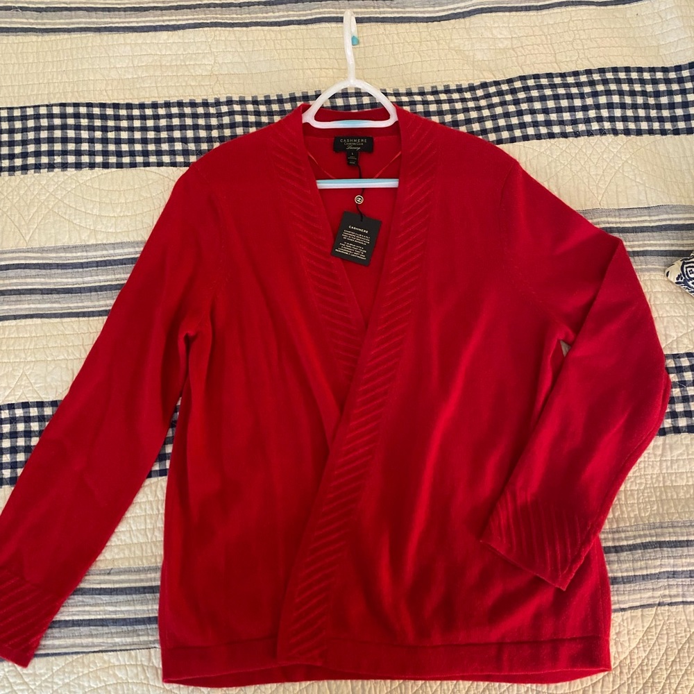 Charter Club Cashmere Cardigan New With Tags